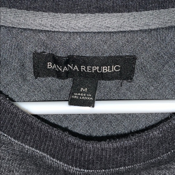 Banana Republic Fleece Crew Sweater - Picture 2 of 4